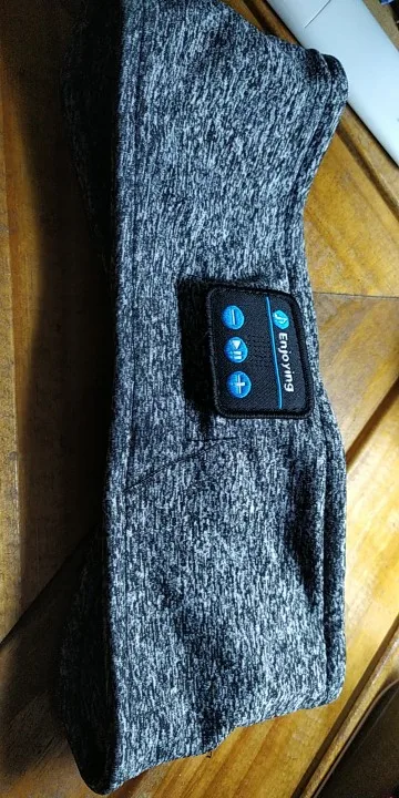 Original Wireless Bluetooth Headset Sports Sleep Headband Eye Mask photo review