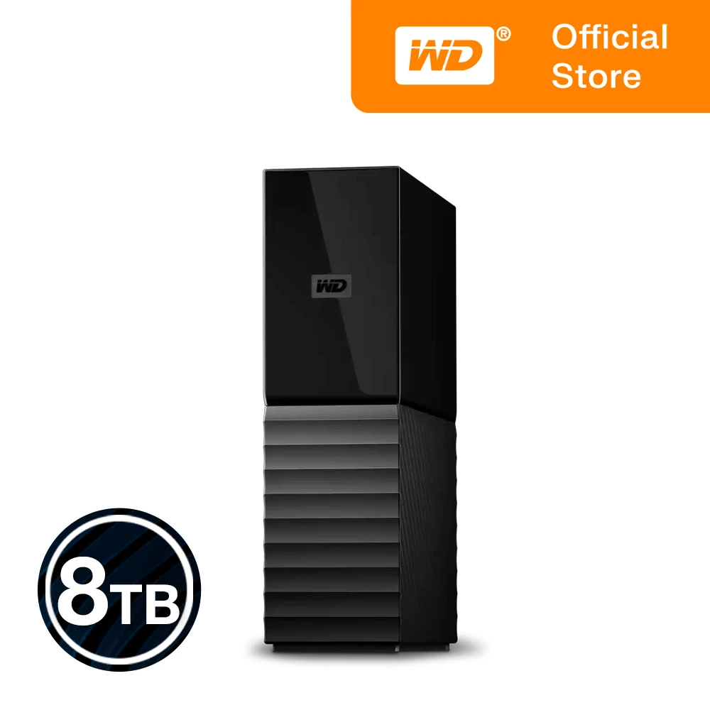 [WD한국공식스토어] WD NEW My Book 8TB 외장하드 3년보증 [우체국택배]