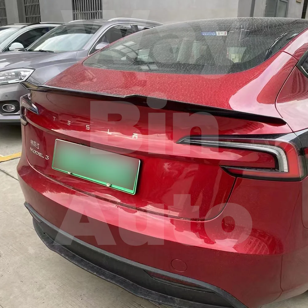 Tesla New Model 3 Highland 2024 Fast Aero Body Kit Bumper Lip Rear Diffuser Spoiler Tuning Accessories For Model 3 Highland 2024
