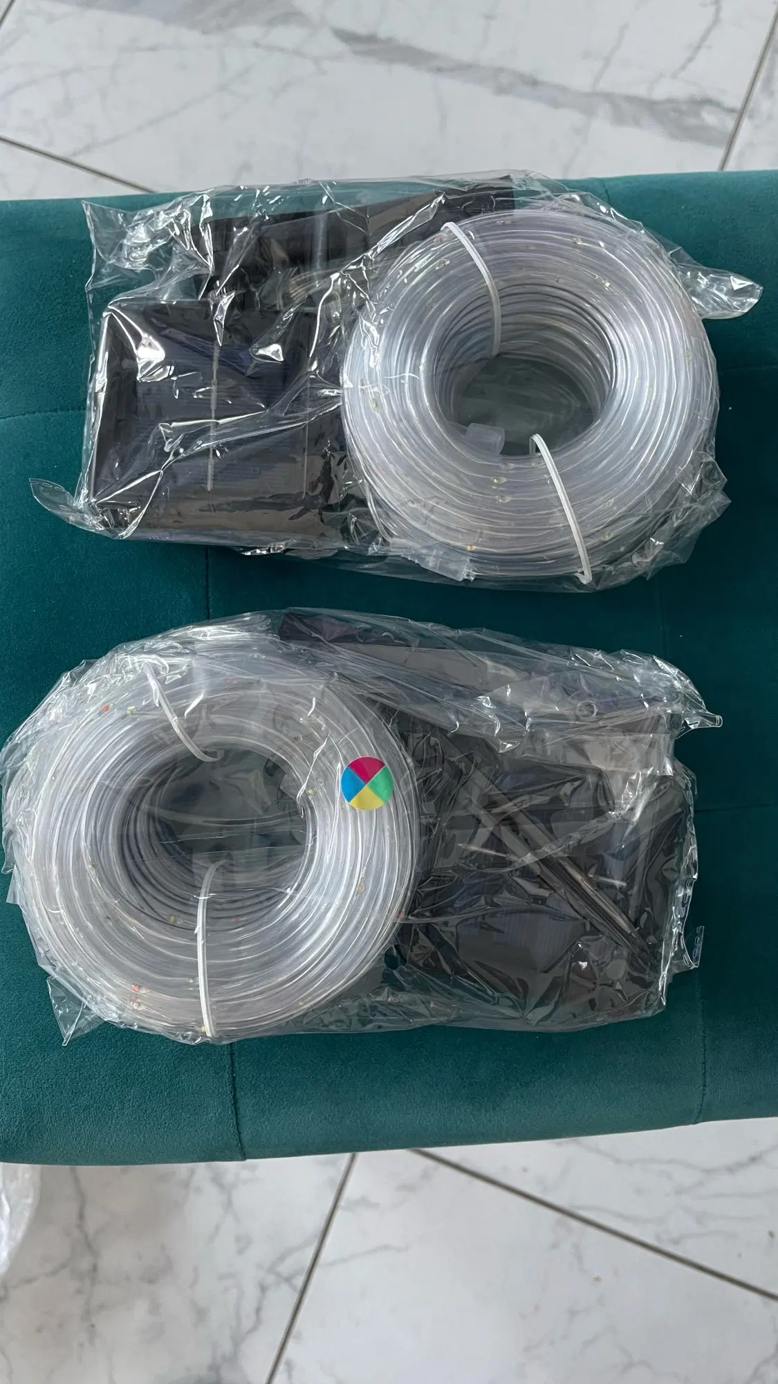 Guirlande solaire LED tube