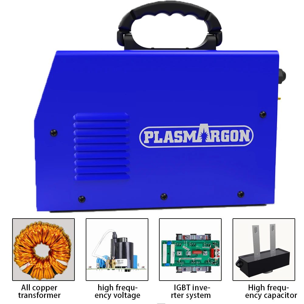 Plasmargon DC inverter, HF plasma cutter CUT55X, IGBT Digital Control Anti-fall cutting machine on metal(55A, 110V-220V,13MM) 4