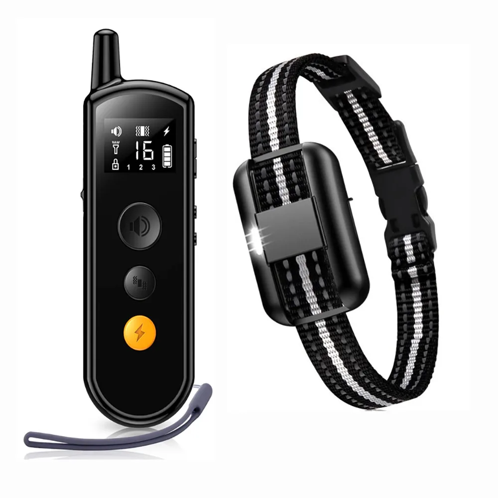 

80 PCs Dog Remote Control Dog Training Device Anti-Barking Shock Collar Rechargeable Waterproof 600M Long Distance Control 886