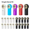 10Pcs Metal M3 Aluminum Link Rod Tie Rod End Ball Joint for AXIAL SCX10 D90 D110 Tamiya CC01 Racing 1/10 RC Car Track Car 1