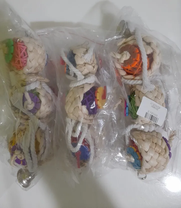 Cockatiel Climb & Chew Swing, Interactive Bird Toy photo review