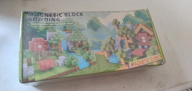 Magnetische Minecraft Bausteine - DIY Magnet-Set für Kinder ab 3 Jahren. photo review