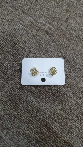 Light Luxury Zircon Stud Earrings photo review