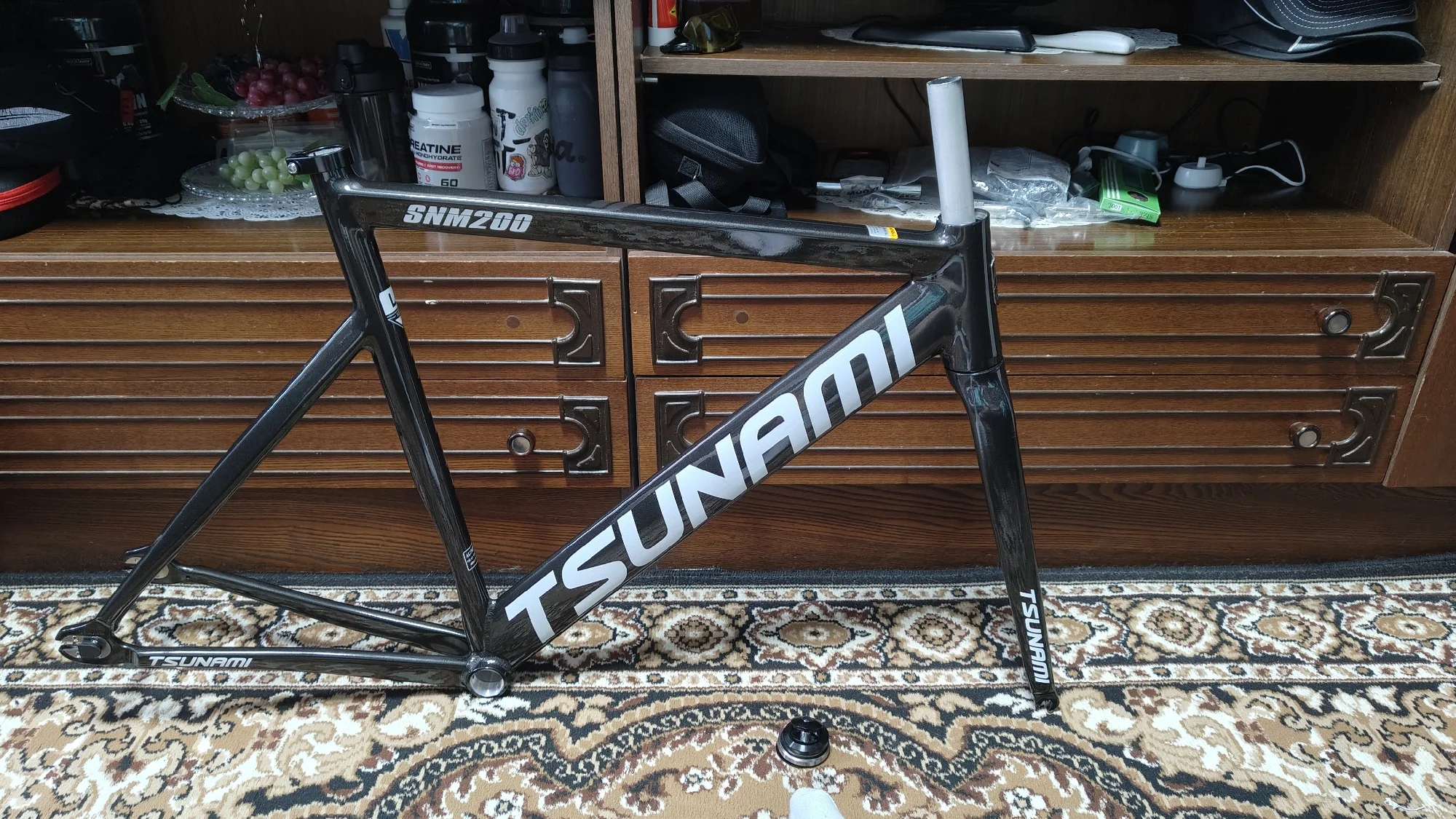 TSUNAMI SNM200 Frameset 700C Aluminum Fixed Gear Bike Frame Racing