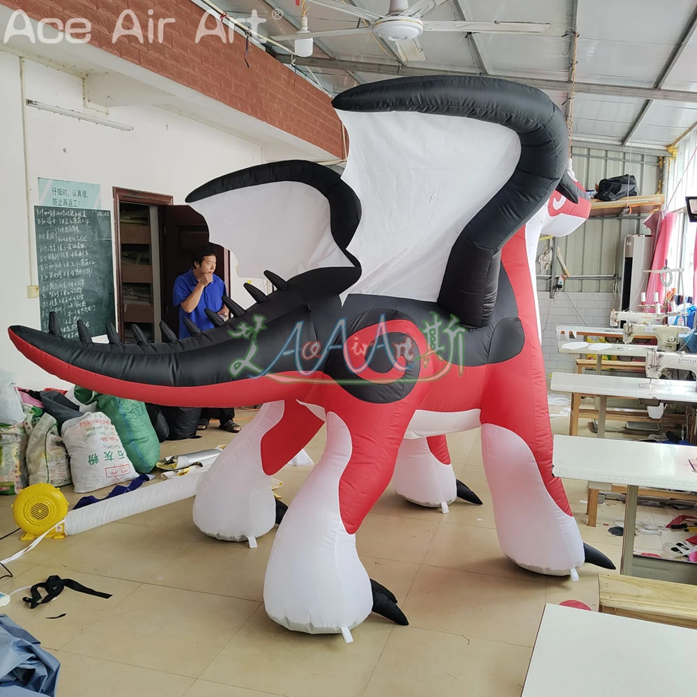 Exquisite Inflatable Dinosaur Model Giant Inflatable Animal For Outdoor Party Event Made By Ace Air Art 5