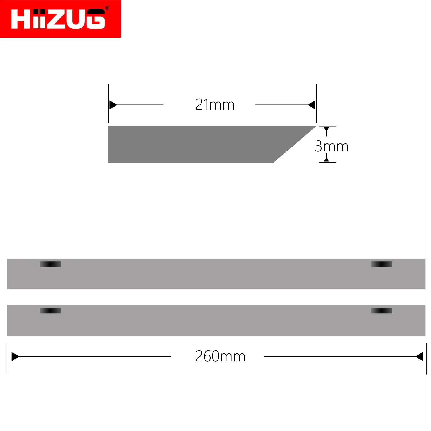 260mmx21mmx3mm Dewalt Planer Blades Knife for Dewalt Planer DW733S DW50 D27300 DE7333 Thicknesser Jointer HSS 2pcs woodworking tools planer blades