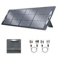 Panneau solaire portable pliable Vdl Power 200W 20V à cellules monocristallines, support réglable, efficacité de conversion de 23,5%, étanche IP67, interface MC-4, chargeur solaire pour alimentation hors réseau, camping en plein air, camping-car, bateau. 2