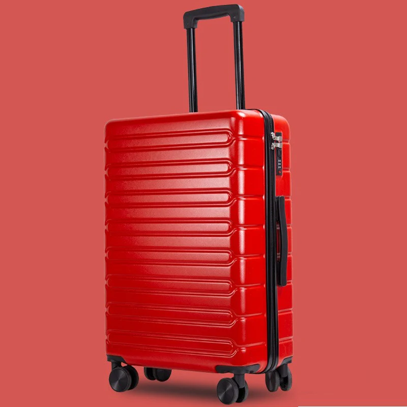 MGOB Suitcase 20 Inch Valise Red Leisure Designer Luxury Bag Travel Luggage  Bags for Women Mala Universal Wheel PC 24'' Female - AliExpress