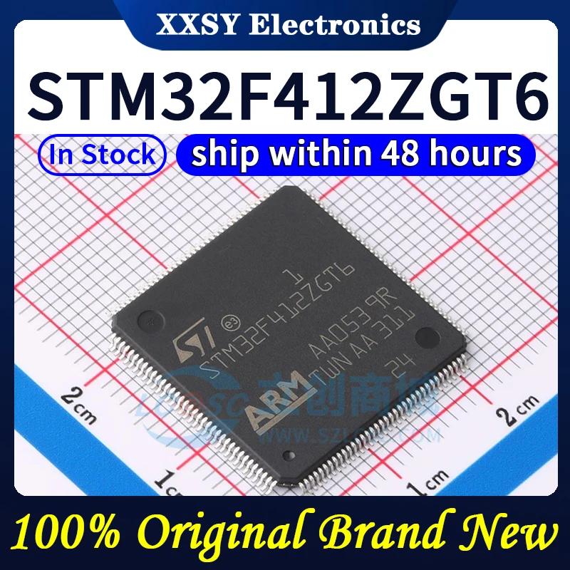 

STM32F412ZGT6 LQFP144 MCU