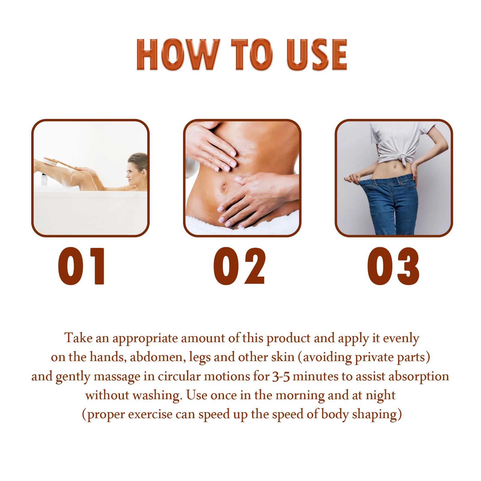 alt="The Ouhoe Grapefruit Slimming Oil for Thin Leg Firming, Slimming, and Lifting Body.