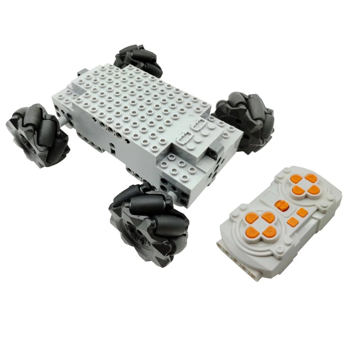 Technical MOC EV3 Mecanum Wheels 4WD electric building block