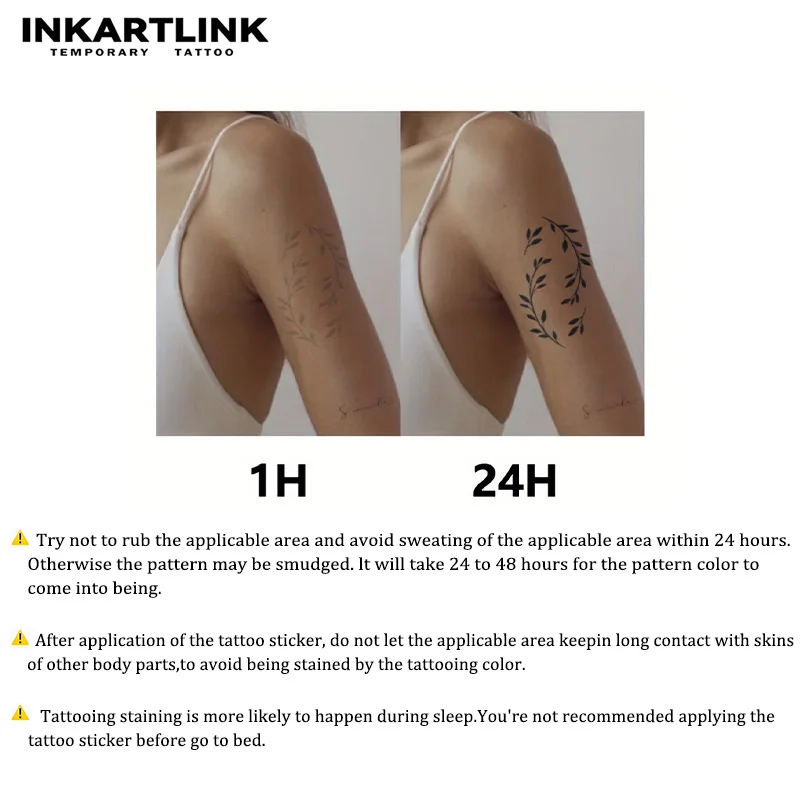Fallen Angel temporary tattoo sticker, waterproof magic tattoo, lasts to 15 days fake tattoo, semi permanent tattoo 5