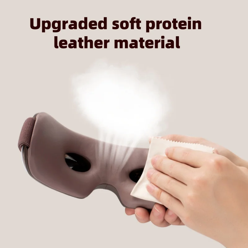 English Visual Eye Massager with Air Pressure Heat Compress