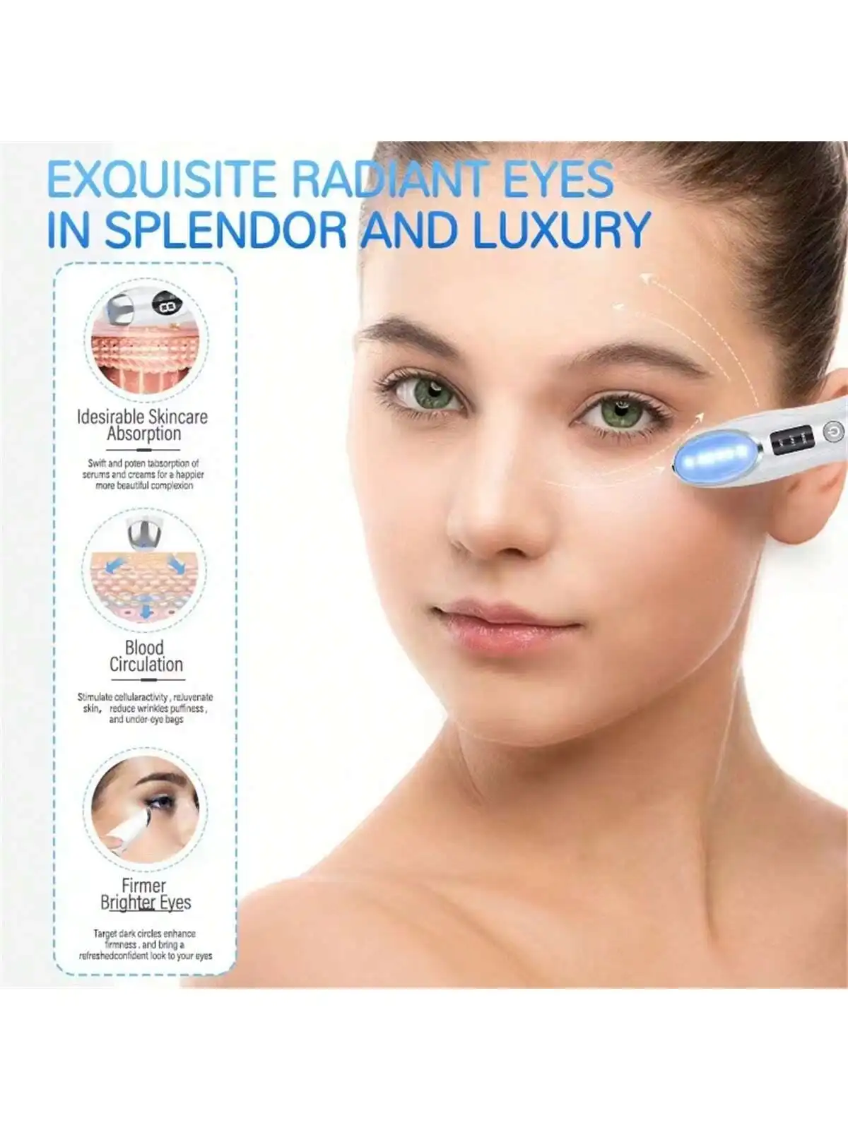 Electric Face Lifting Massager Device for Skin Care