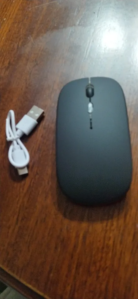 Wireless Bluetooth 2.4GHz RGB Mouse Rechargeable Silent photo review