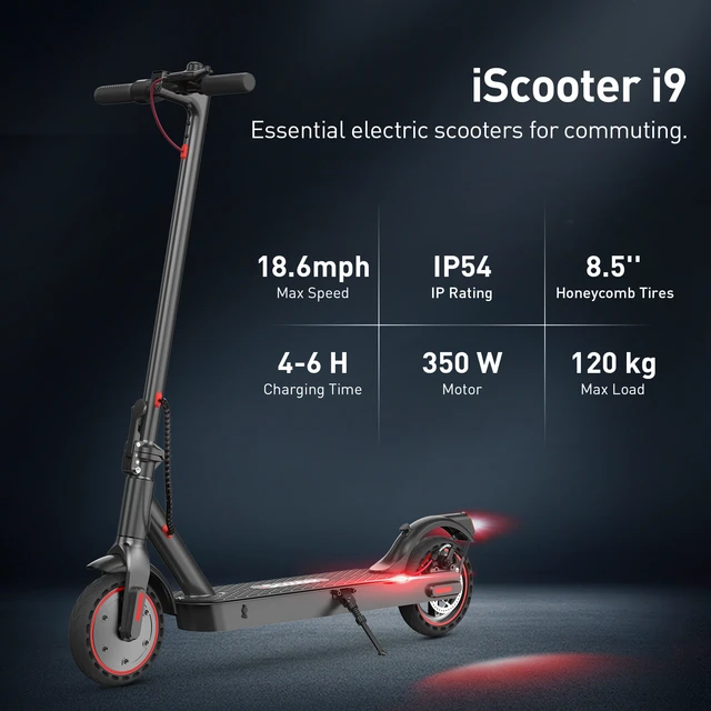 USIE Trottinette électrique de 8,5 Pouces avec Application, Moteur