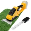 2 IN 1 Cordless Hedge Trimmer for Dewalt 20V Battery Handheld Household Shrub Weeding Pruning Mower Garden Tools (No Battery) 1