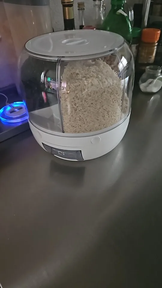 Grain360 Revolution: Transparent Sealed Storage for Kitchen Grains photo review