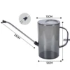 2L Watering Can Practical Flowers Gardening Tool Long Spout for Flower Bonsai House Plants Garden Flower Office Indoor Gardening 6
