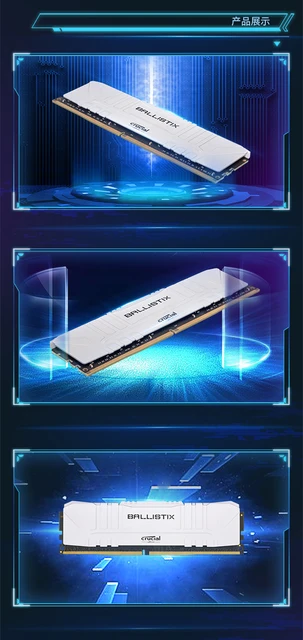 Crucial Ballistix 3200MHz DDR4 DRAM Desktop Gaming Memory 8GB 16GB 3200mhz  Compatible with AMD Intel desktop game RAM - AliExpress