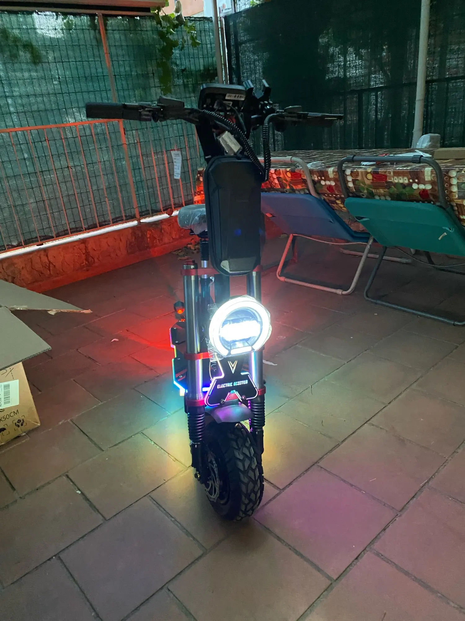 (New Arrivals)BOYUEDA S5-11 Mountain E-Scooter Bluetooth Display with Steering Damper