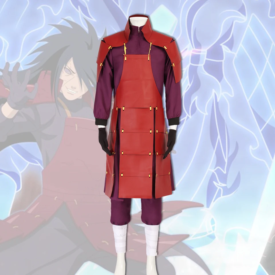 うちはマダラ コスプレ衣装 日本の侍の鎧セット 木ノ葉隠れの里の忍者