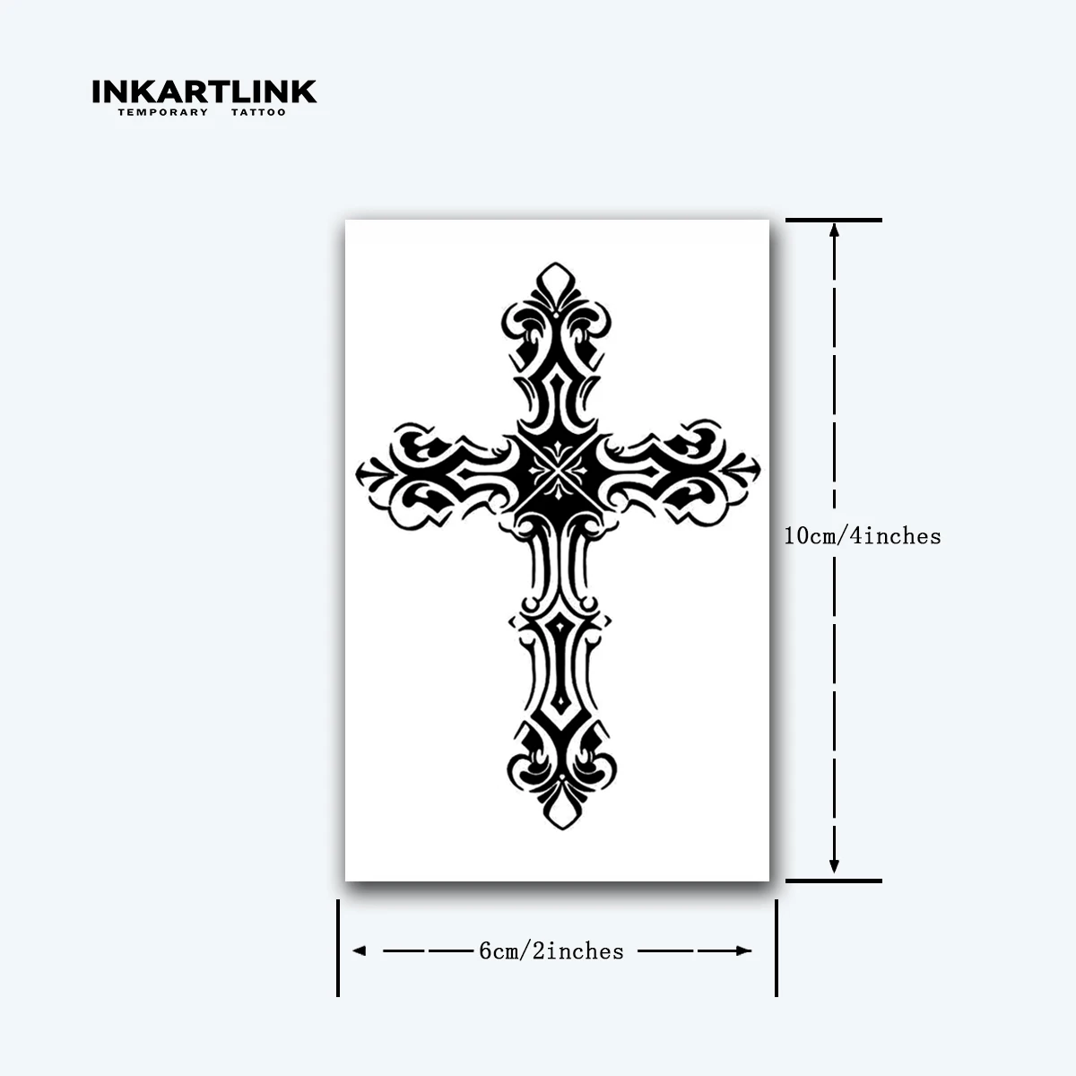 Kruis Tijdelijke Tattoo Stickers, Waterdichte Magische Tattoo, Duurt Tot 15  Dagen Nep Tattoo, Semi Permanente Tattoo. - AliExpress, image size:1200x1200