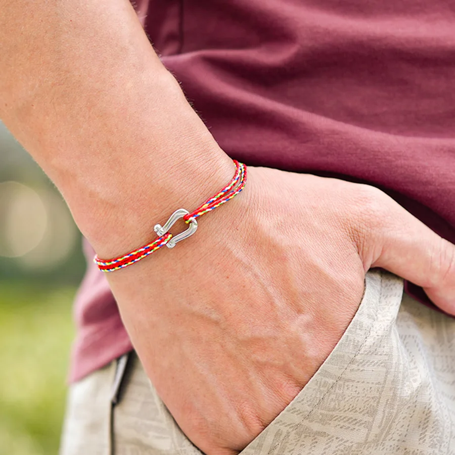 Red String Bracelet for Men and Women Adjustable Thin Cord