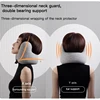 Travel Pillow Airplane with Noise Canceling Earmuffs, Memory Foam Travel Neck Pillow, 360°Neck Support for Planes, Cars, Office 3