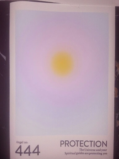 Angel Number Wall Poster, customer photo