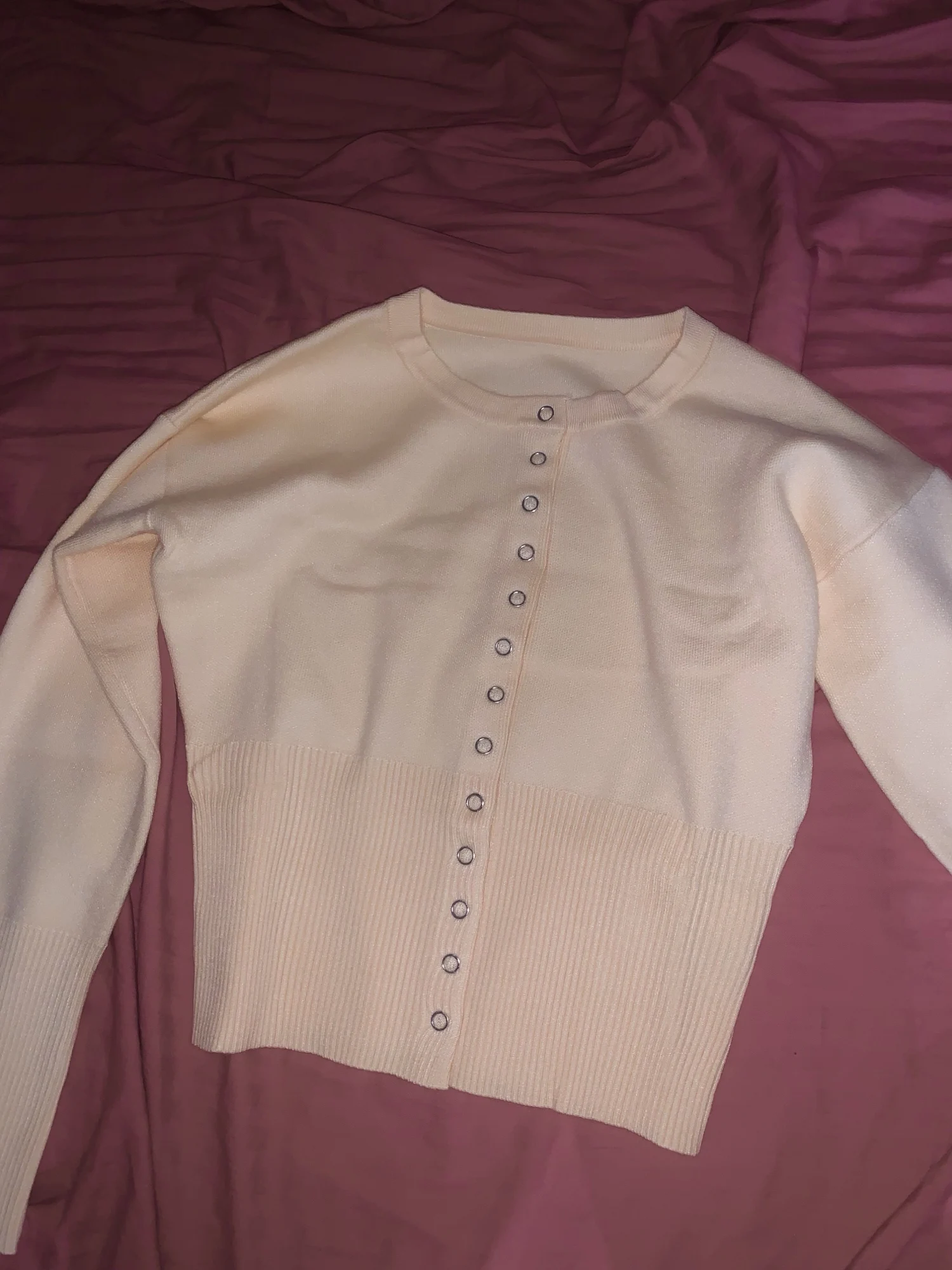 Chic Women's High Waist Cardigan for Autumn Layering photo review