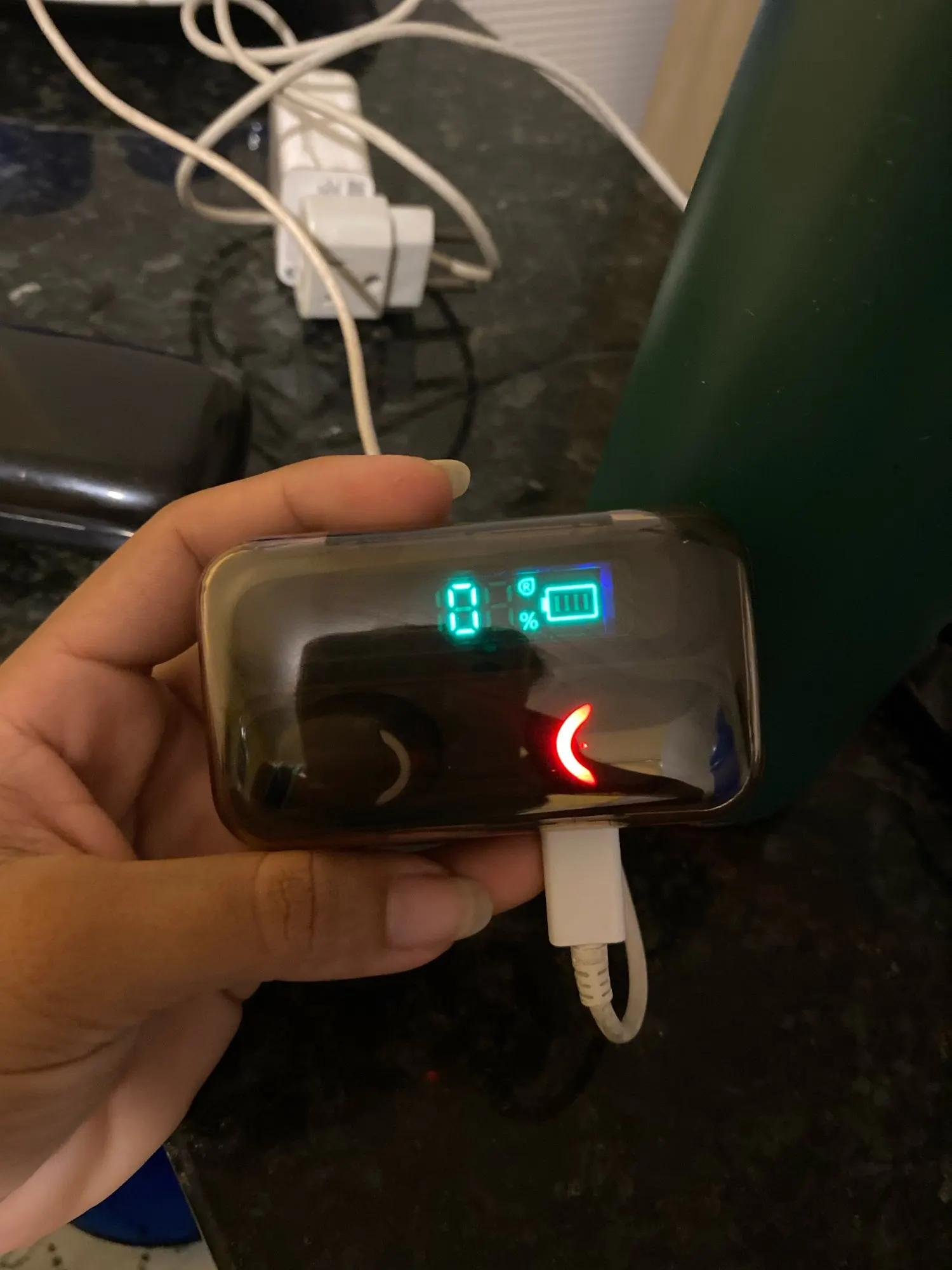 Fone De Ouvido Sem Fio F9-5 Display LED Power Bank, Áudio Premium photo review