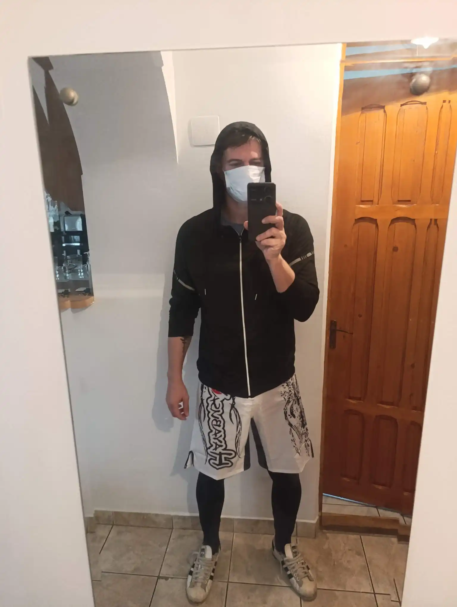 3-7Pcs Men's Ice Fiber Quick-Dry Running Fitness Full Set/Suit Tracksuit For Marathon, Training Cycling，Jogging,Gym， sweatpants photo review