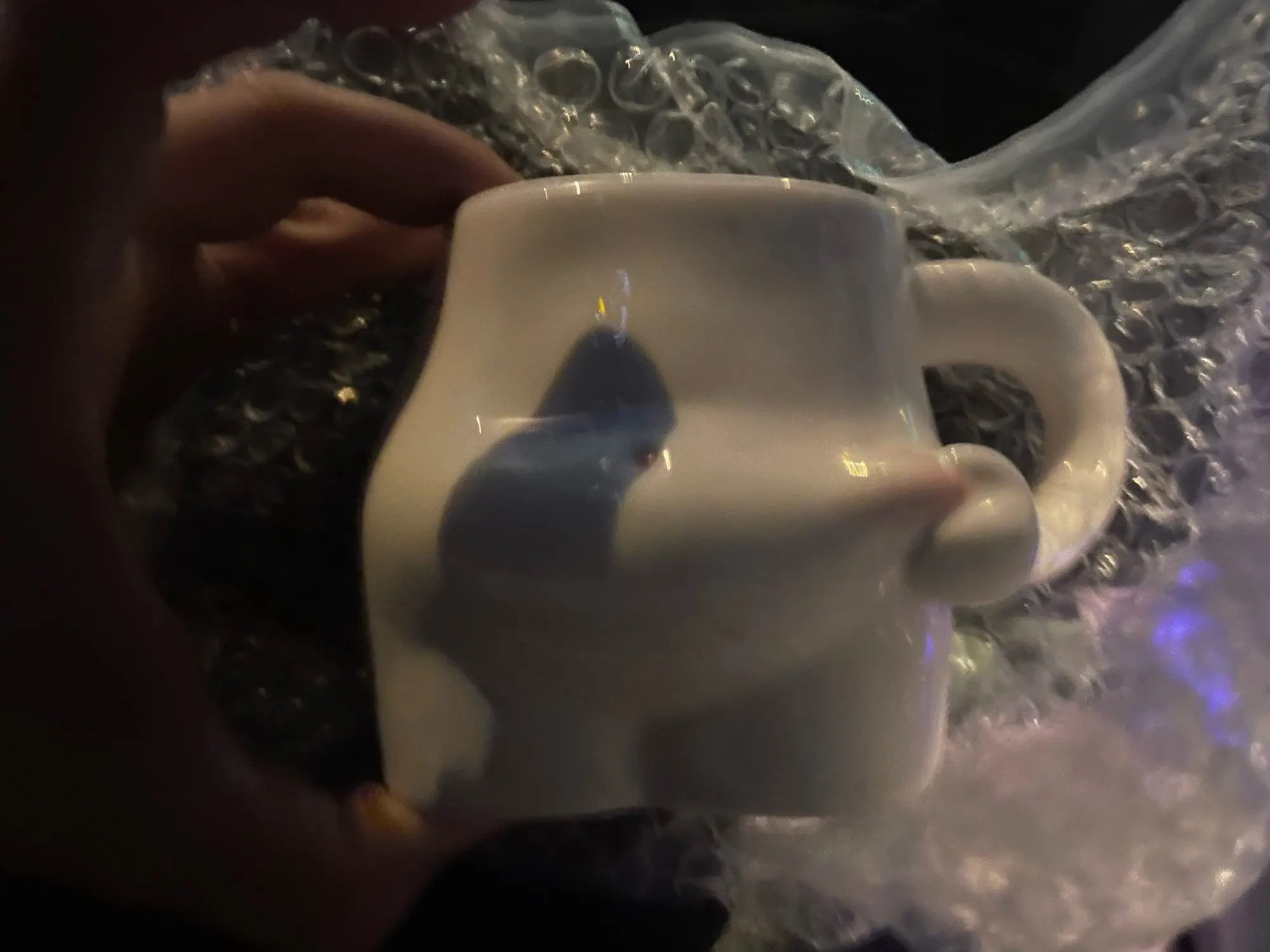 Belly Ceramic Mug, customer photo