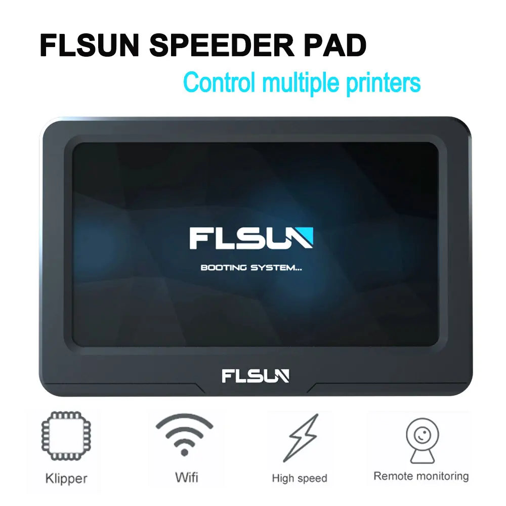 

Flsun Speeder Pad 7In 1024*600P Touch Screen 3D Printer Pad Wifi High Speed Print With Klipper Firmware can Control 3 3D Printer