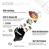 JUZEAR Dragonfly 81T 1DD+8BA HiFi In Ear Monitor Earphones Hybrid Drivers IEMs with 3.5+4.4mm Interchangeable Plugs | HiFiGo 2