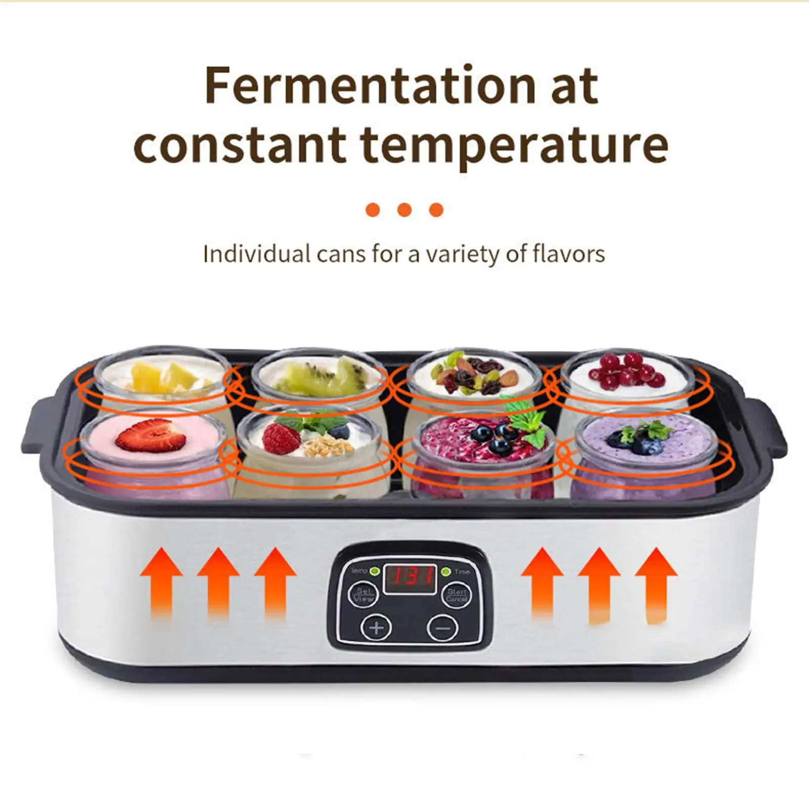 Automatic Yogurt Machine Milkshake Machine Jam Ice Cream Yogurt Pudding Professional Ice Cream Pudding Maker US