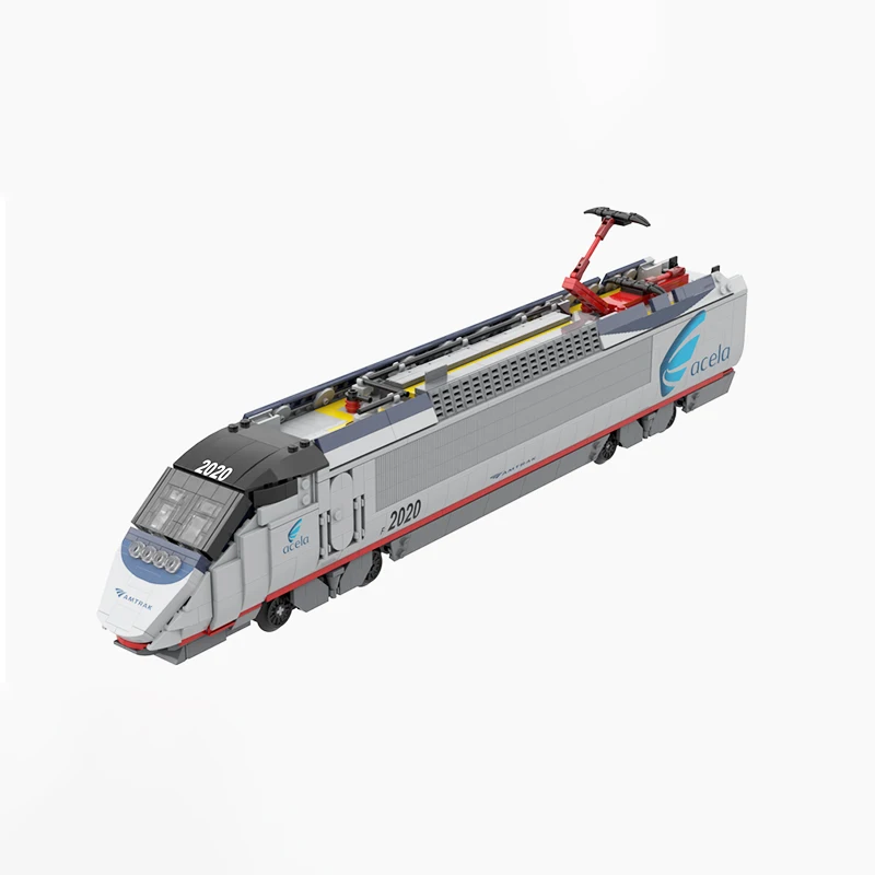 Lego TGV High-speed Train (MOC - 4K) 