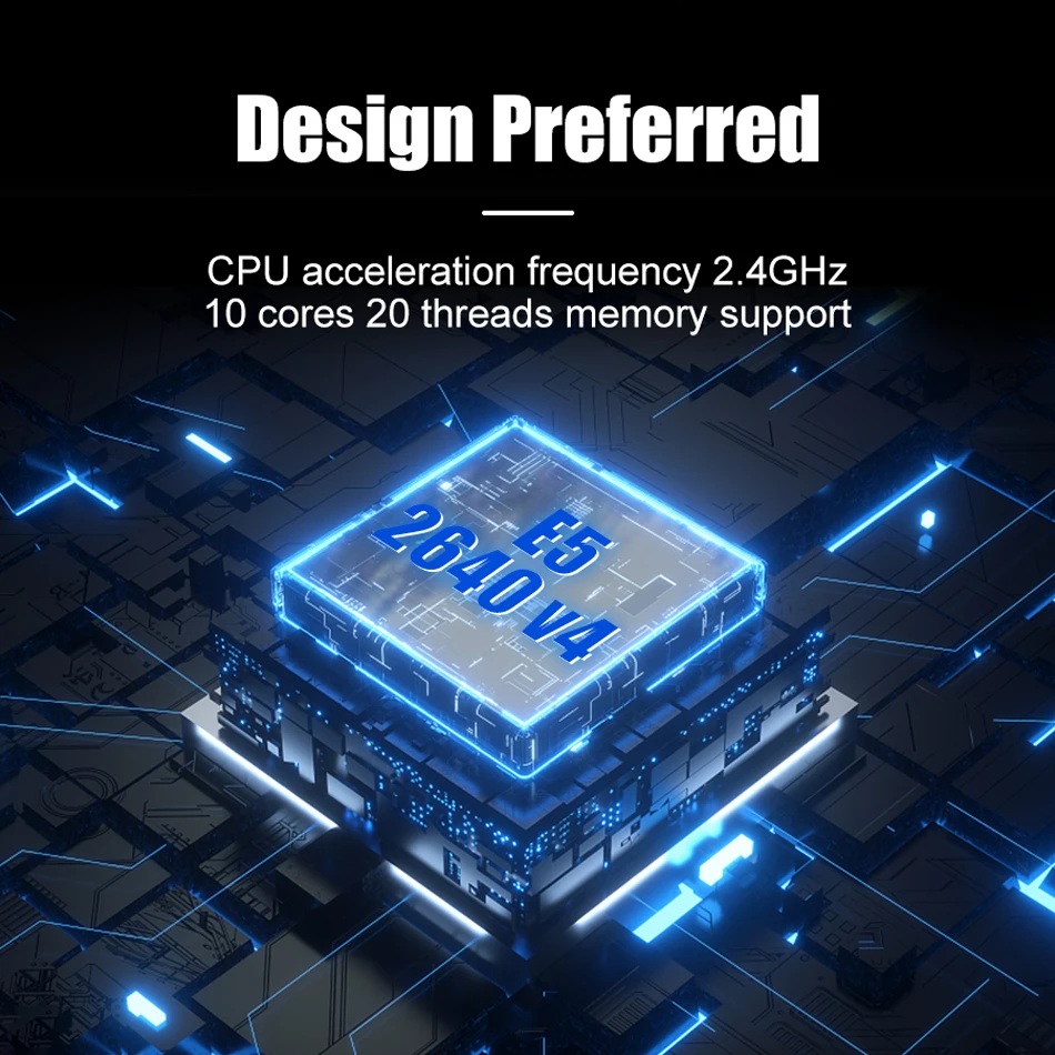 Processador Intel xeon e5 2640v4, 2.40ghz, 10-core, 25mb