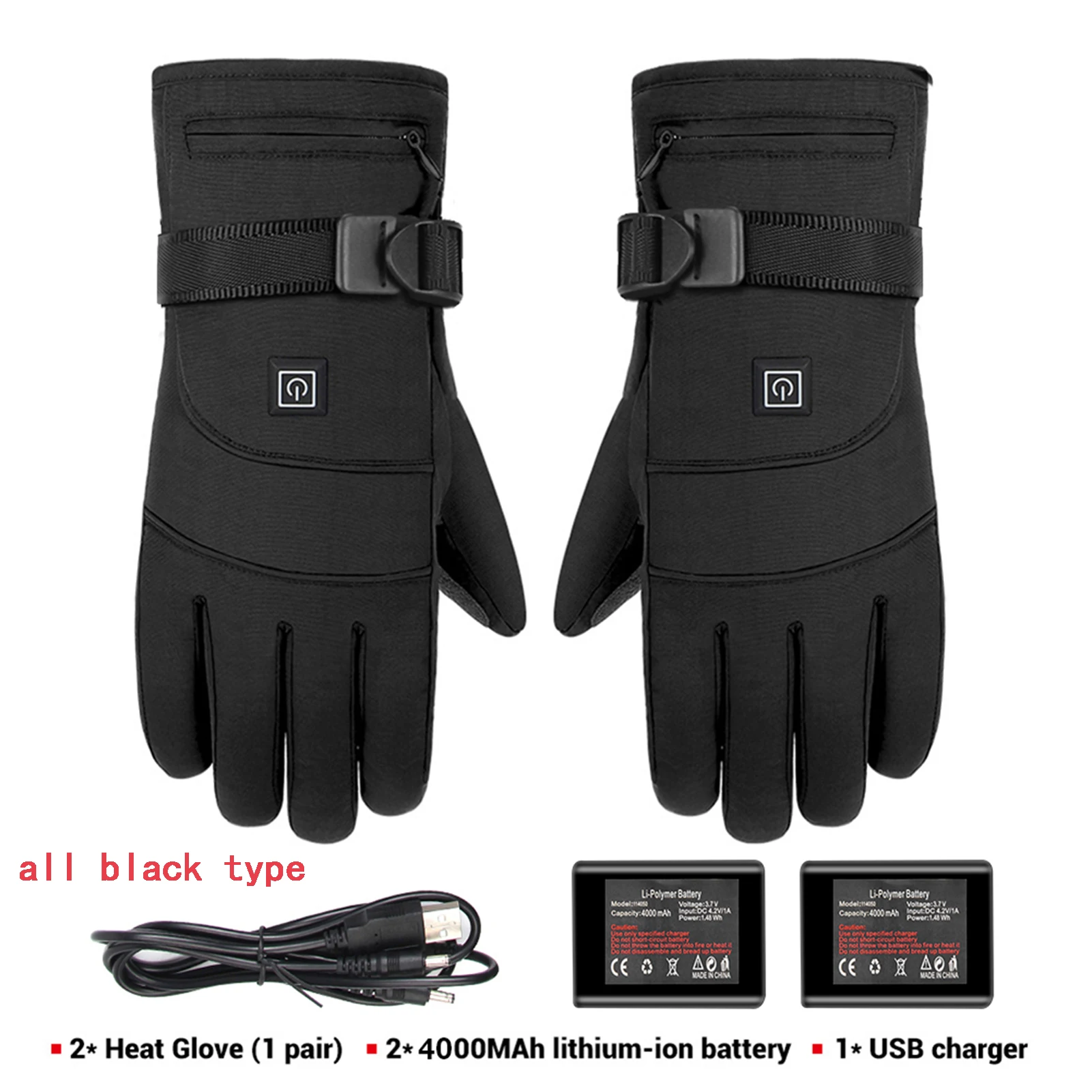 Gants Chauffants Électriques À Batterie Rechargeable 3.7v, Chauffe-mains,  Pour La Chasse, La Pêche, Le Ski, Le Cyclisme, Nouvelle Collection - Ski  Gants - AliExpress