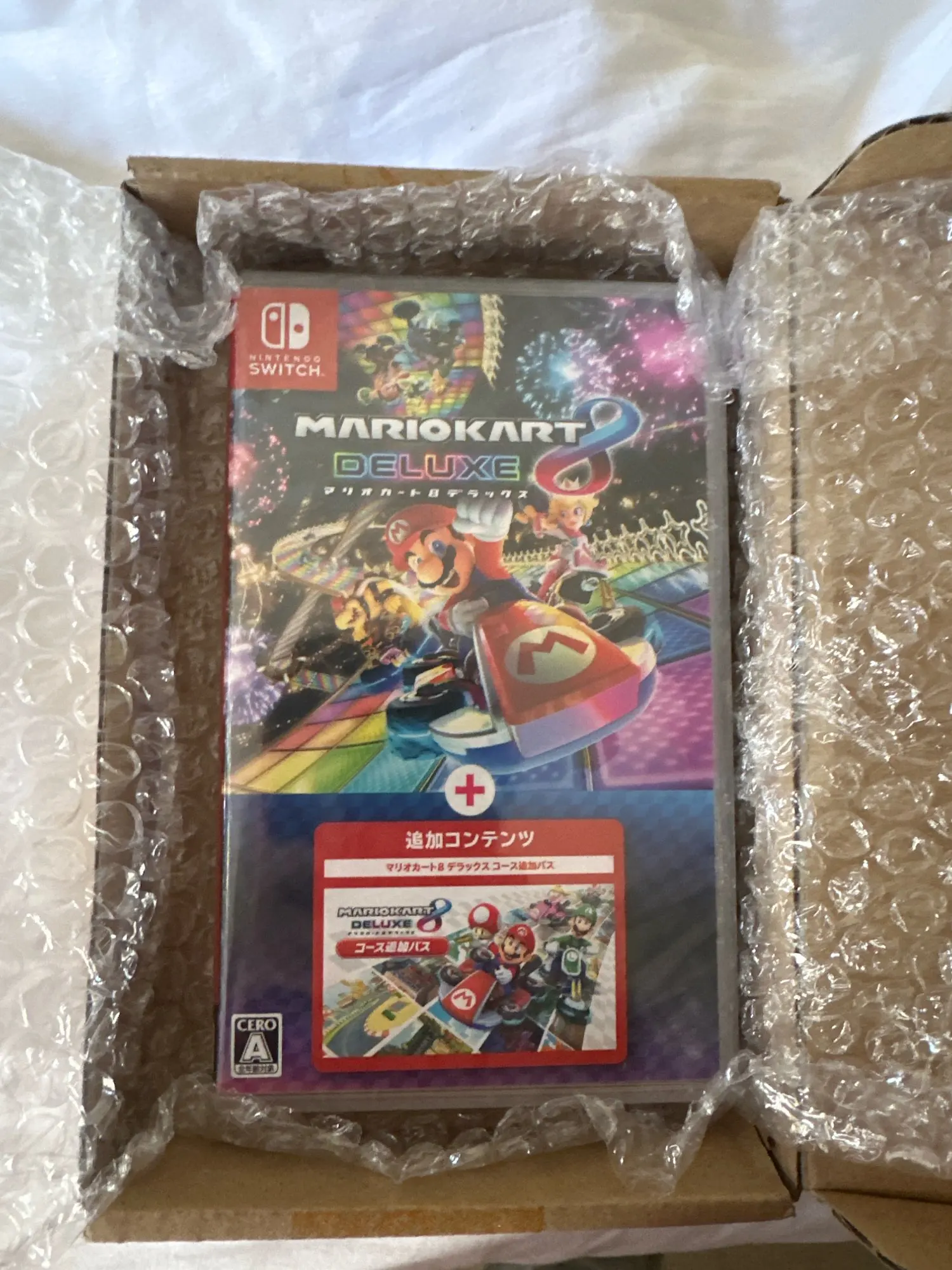 Mario Kart 8 Deluxe Bundle (Game + Booster Course Pass) Nintendo Switch Game Deals Physical Game Card for Switch OLED Lite photo review