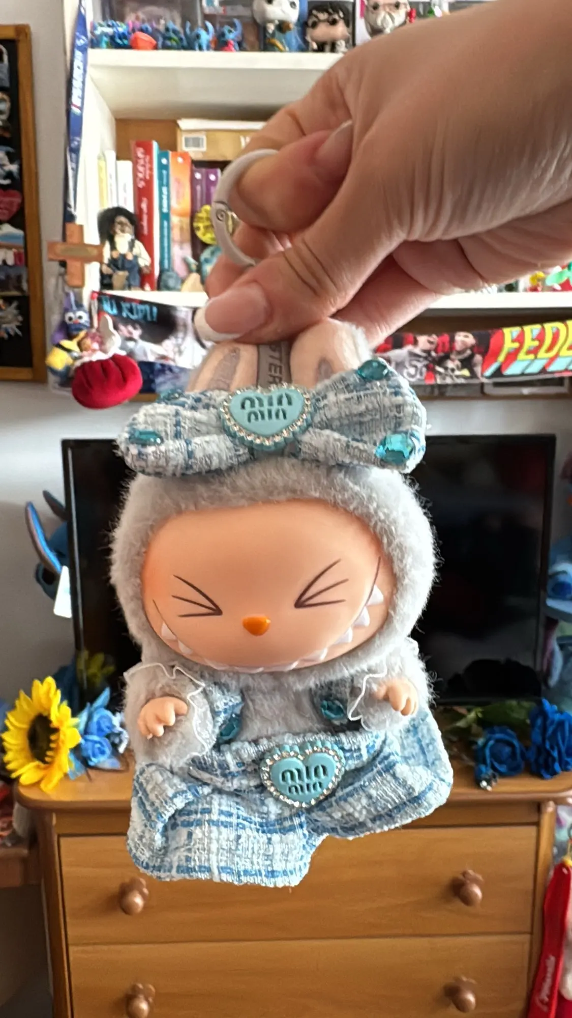 Labubu Doll Clothes - 15/17CM Kpop EXO Idol Suit & Accessories for Plush Dolls photo review