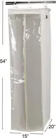 Canvas Hanging Wardrobe, Ideal for Closet or Storage Organization. 2