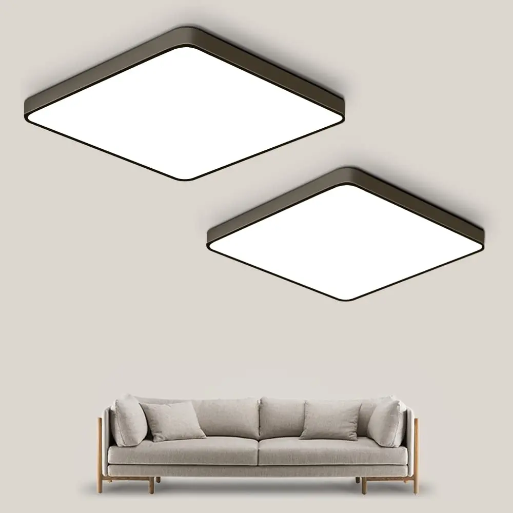 LED Ceiling Light Smart Tuya LED Ceiling Lamp App Voice Control 36w 24w with Remote control Dimmable Square Ceiling Lights CCT Living Room Bedroom ceiling light