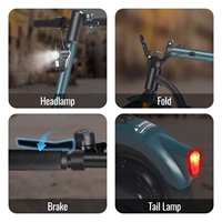 Trottinette électrique SUNNIGOO N5 350w avec application ABE, batterie lithium 36v, vitesse 20km/h, autonomie 35km, pneus de 10 pouces, pour adultes, idéale pour les trajets urbains en Allemagne et en UE, les transports étudiants, les voyages et les excursions. 5