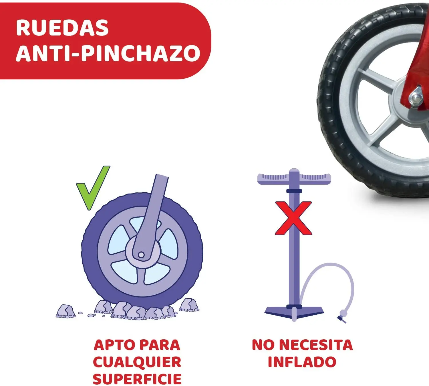 Chicco Bicicleta sin Pedales First Bike Para Aprender a Mantener el Equilibrio con Manillar(Niños de 2 a 5 Años) - Regalo de Navidad