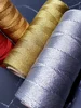 1.0mm Metallic Embroidery String Macrame Cord 3ply Twist Thread 100yards a Roll for Embroidery & Decoration 1